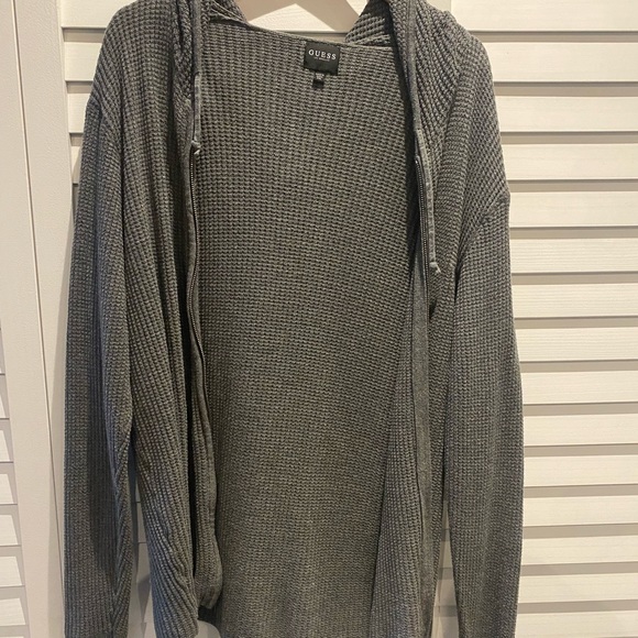 Guess zip up wafflie knit. - Picture 1 of 2
